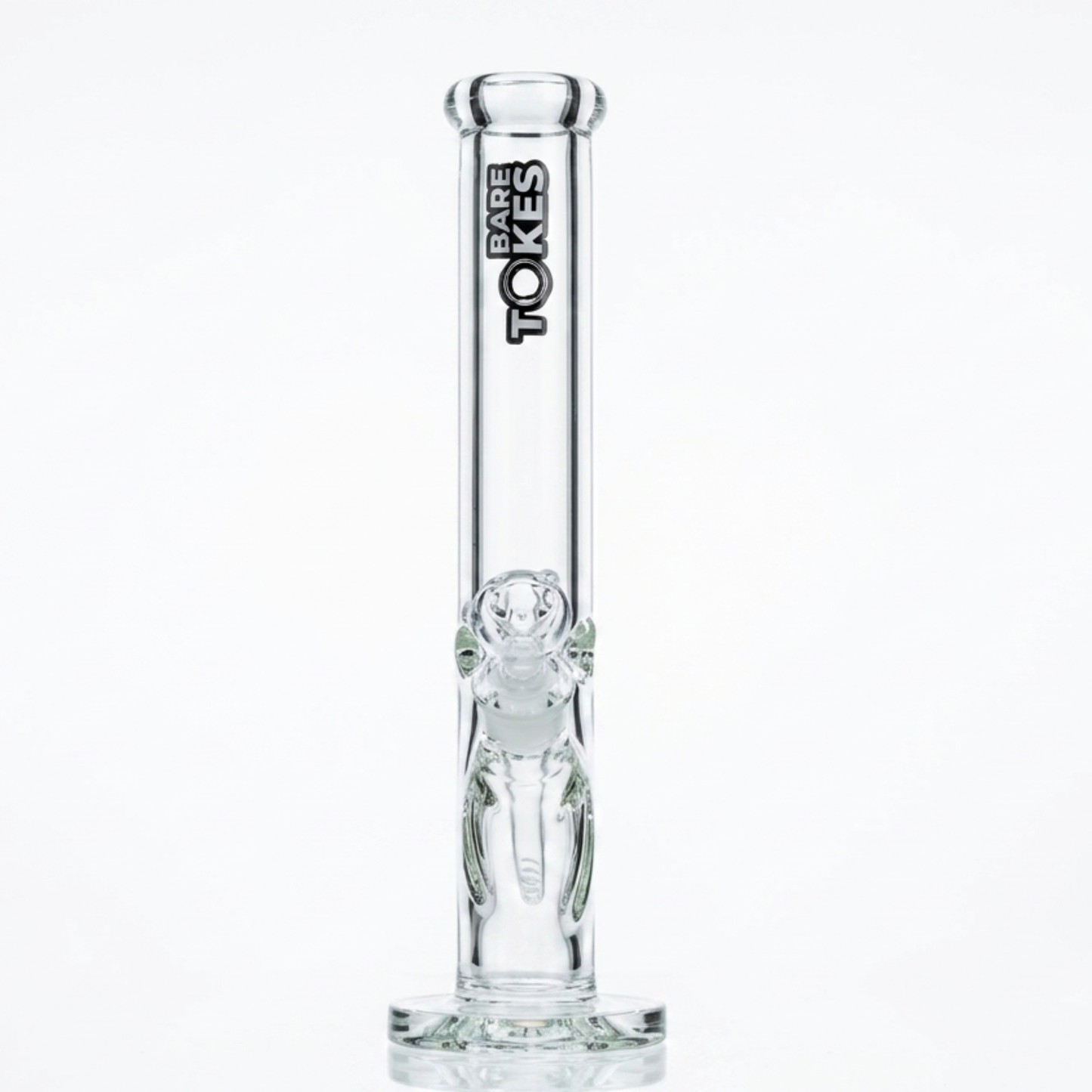 Bare Tokes Straight Tube Bong