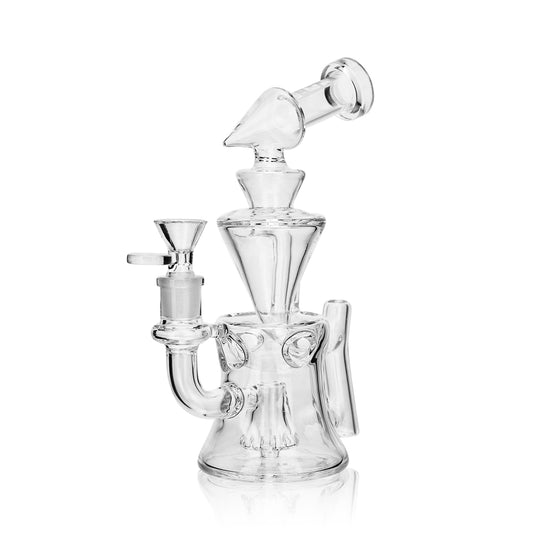 EG Series 8.4 Inch Recycler Glass Bong
