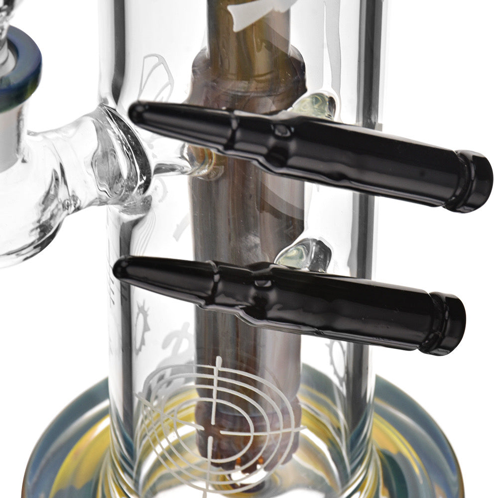 Sniper Bullet Perc Straight Tube EG Series Bong | 11.5 Inch