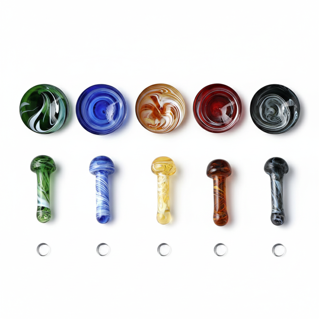 Glass Terp Slurper Set