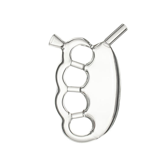 Glass Knuckle Bubbler | 6inch
