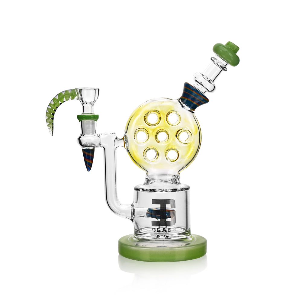 EG Glass Swiss Perc Bong | 8.5 inch