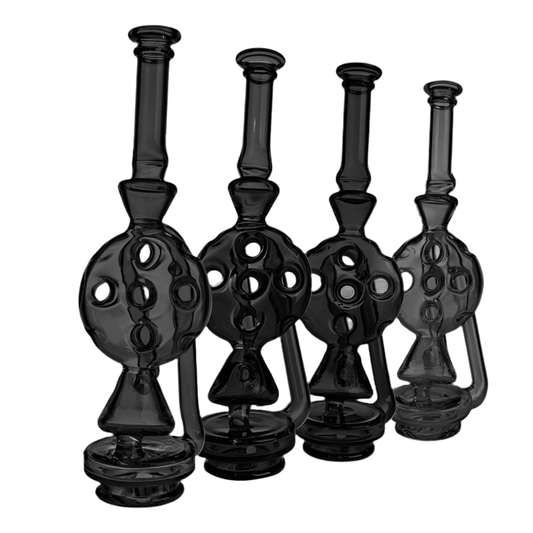 Peak Pro Swiss Perc Recycler Attachment | 9 Inch Black Series Swiss Perc
