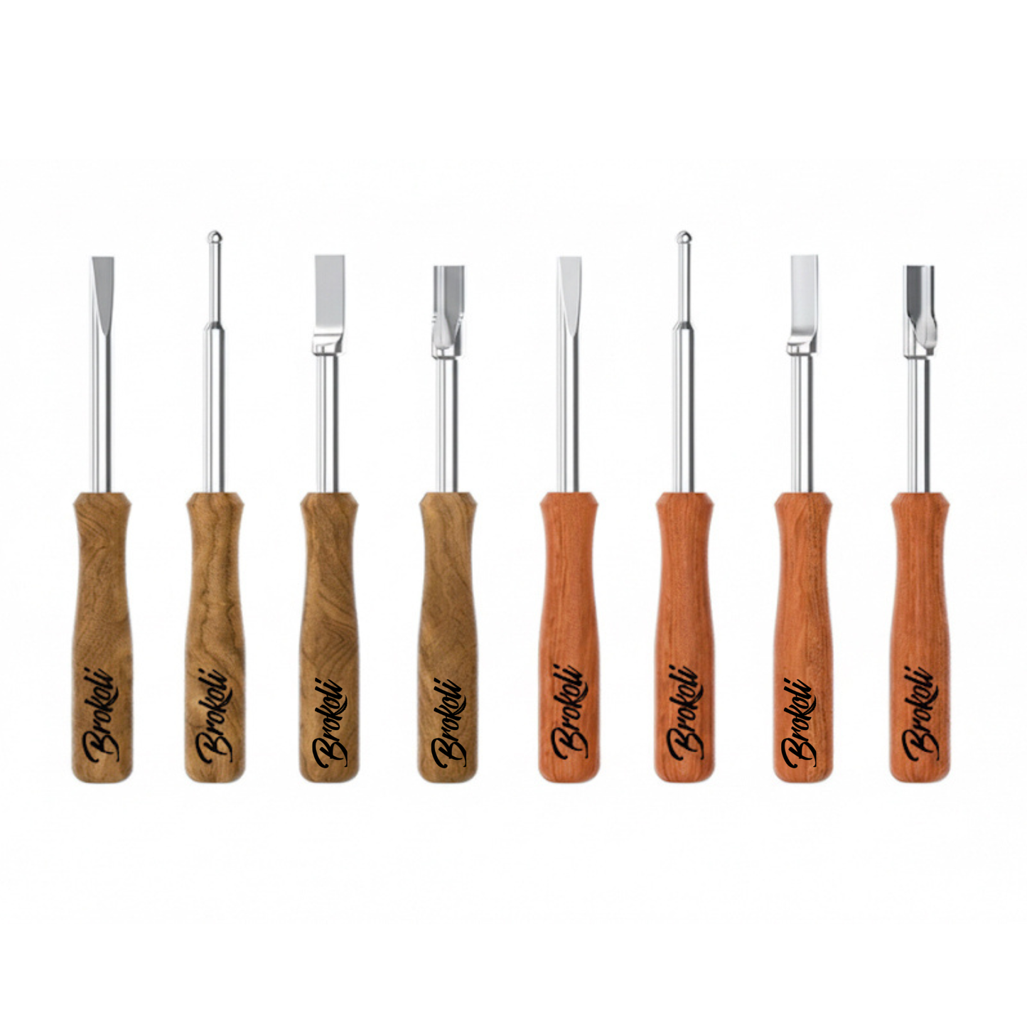 Brokoli Stainless Steel Dab Tools with Handle