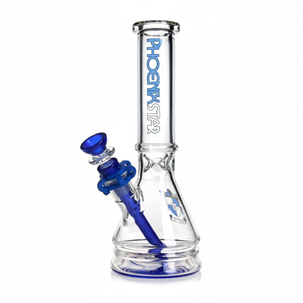 Phoenix Star 10” Straight Beaker Bong