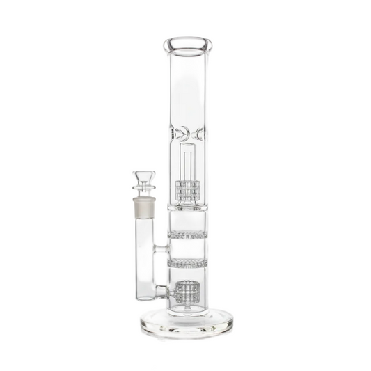Phoenix Star Matrix Percolator Glass Bong | 14 inch