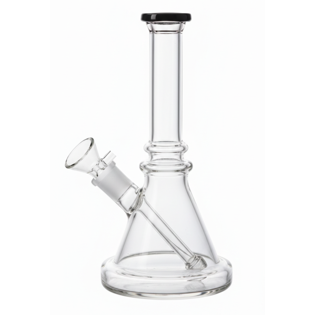 Beaker Bong with Fixed Downstem | 7 inch