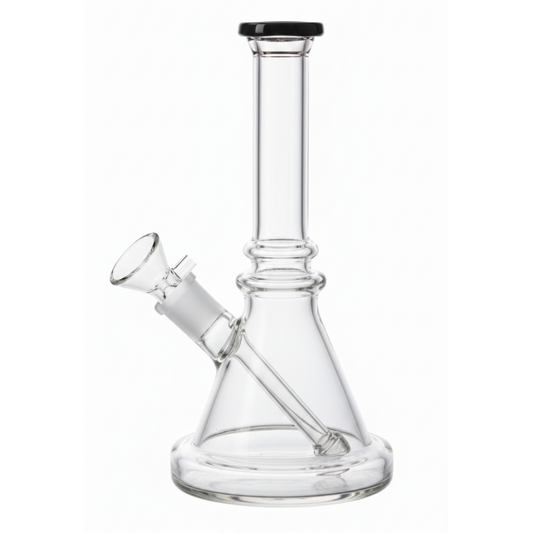 Beaker Bong with Fixed Downstem | 7 inch