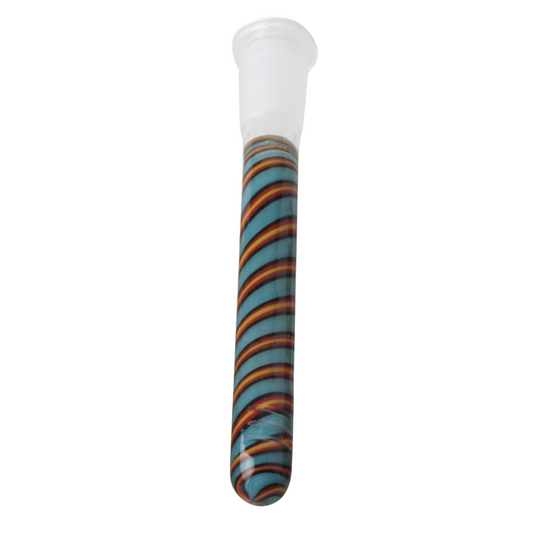 Coloured Swirl Glass Downstem | Replacement Diffuser Pipe