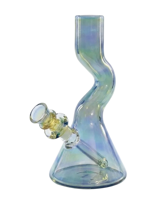 Silver Fumed Bong | Silver Fumed