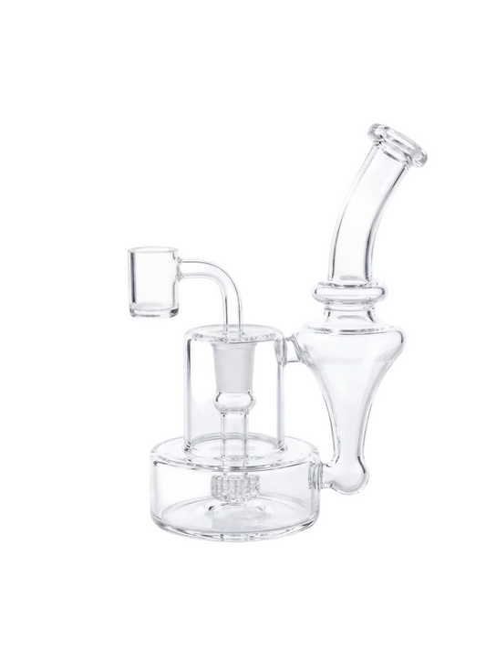 Glass Head RBR Recycler Rig | 6.5 inch