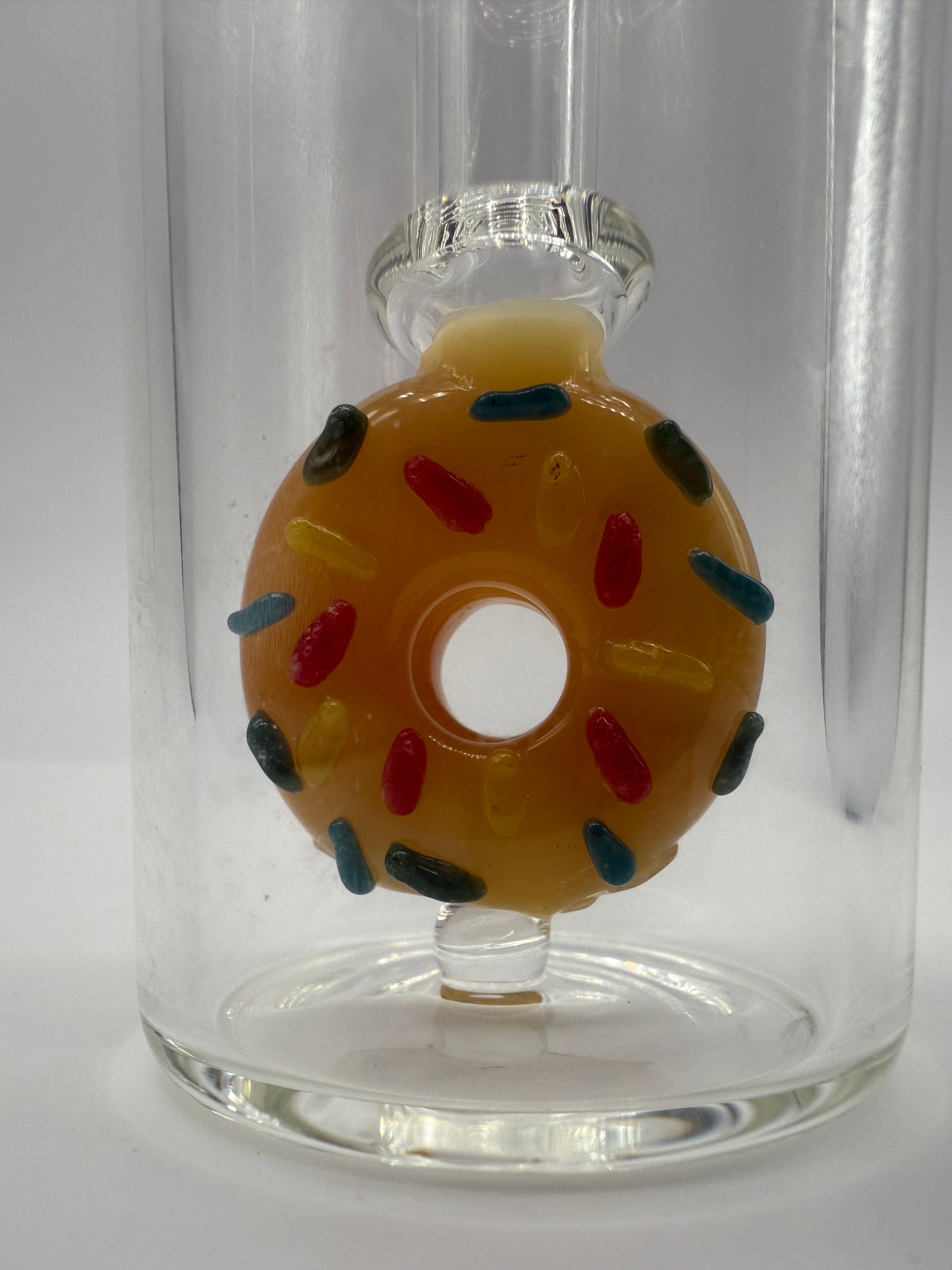 Glass Head Donut Perc Ash Catcher | 14.5mm | 90 degree