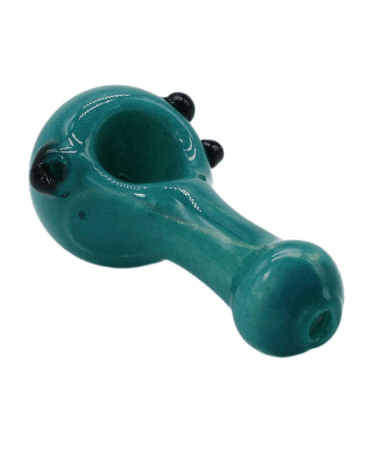 Blazed Spoon Pipe-Green and Blue - A Bong Shop