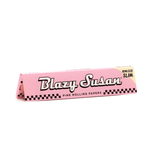 Blazy Susan Pink Kingsize papers - A Bong Shop