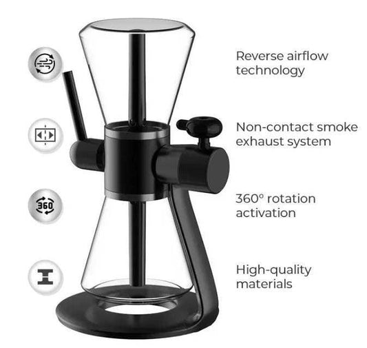 Bare Tokes Armor Beaker Bong | 12inch | 9mm Thick