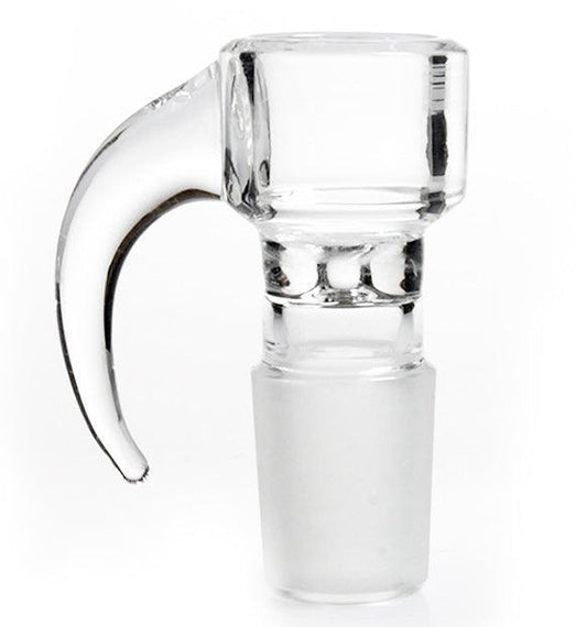 Clear curved Talon handle - A Bong Shop
