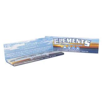 Elements King Size Slim Rice Rolling Paper - A Bong Shop