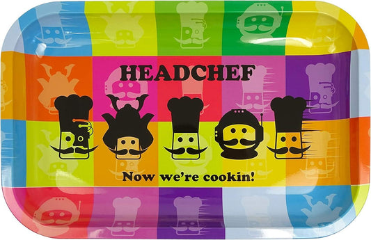 Headchef | Now we are cooking Rolling Tray | Small - A Bong Shop