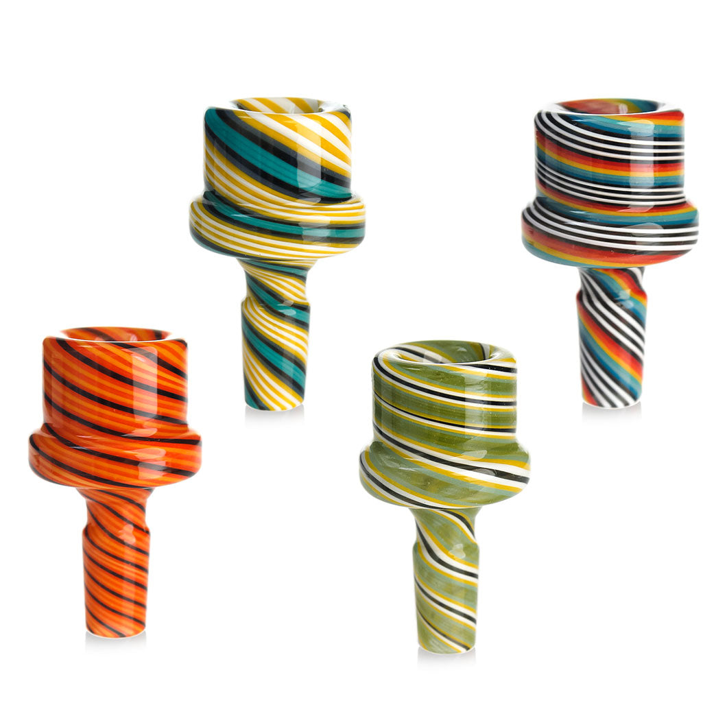 Candy Stripe Glass Bowl | 14mm
