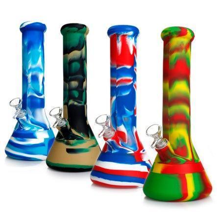 12 inch Silicone Beaker Bong - A Bong Shop