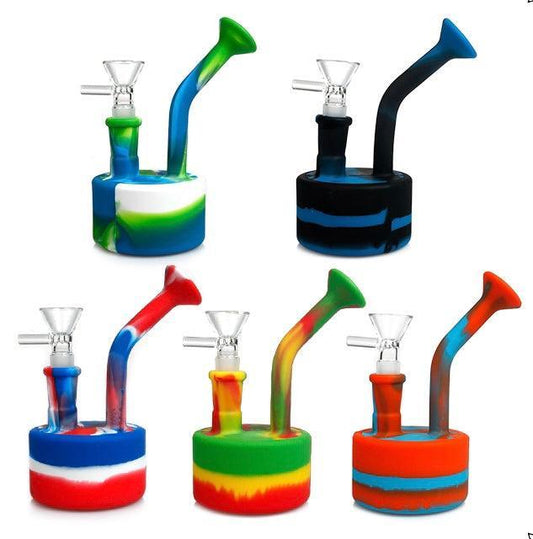 6 inch Silicone Bong - A Bong Shop